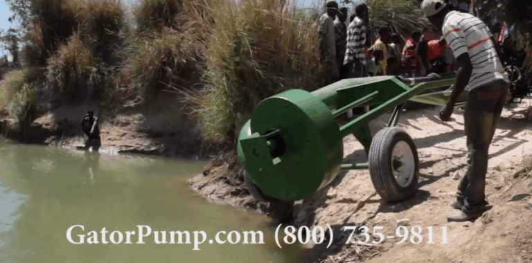 Introducing the GATOR PUMP lightweight portable Cart Pump Introducing the GATOR PUMP lightweight portable Cart Pump
